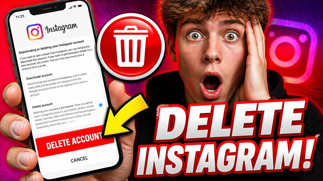 How to Delete Instagram Account on Mobile (2026 Step-by-Step Guide)